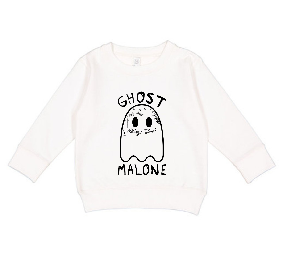 Ghost Malone Toddler Sweatshirt