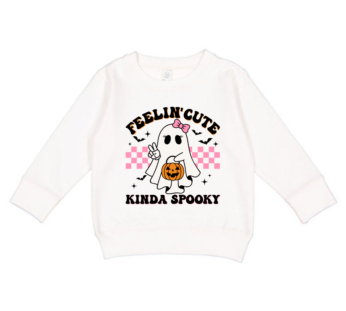 Feelin' Cute Kinda Spooky Sweatshirt